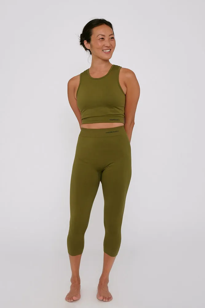 Sustainable Seamless Active 3/4 Leggings