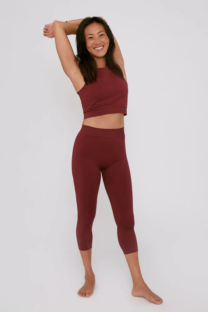 Sustainable Seamless Active 3/4 Leggings