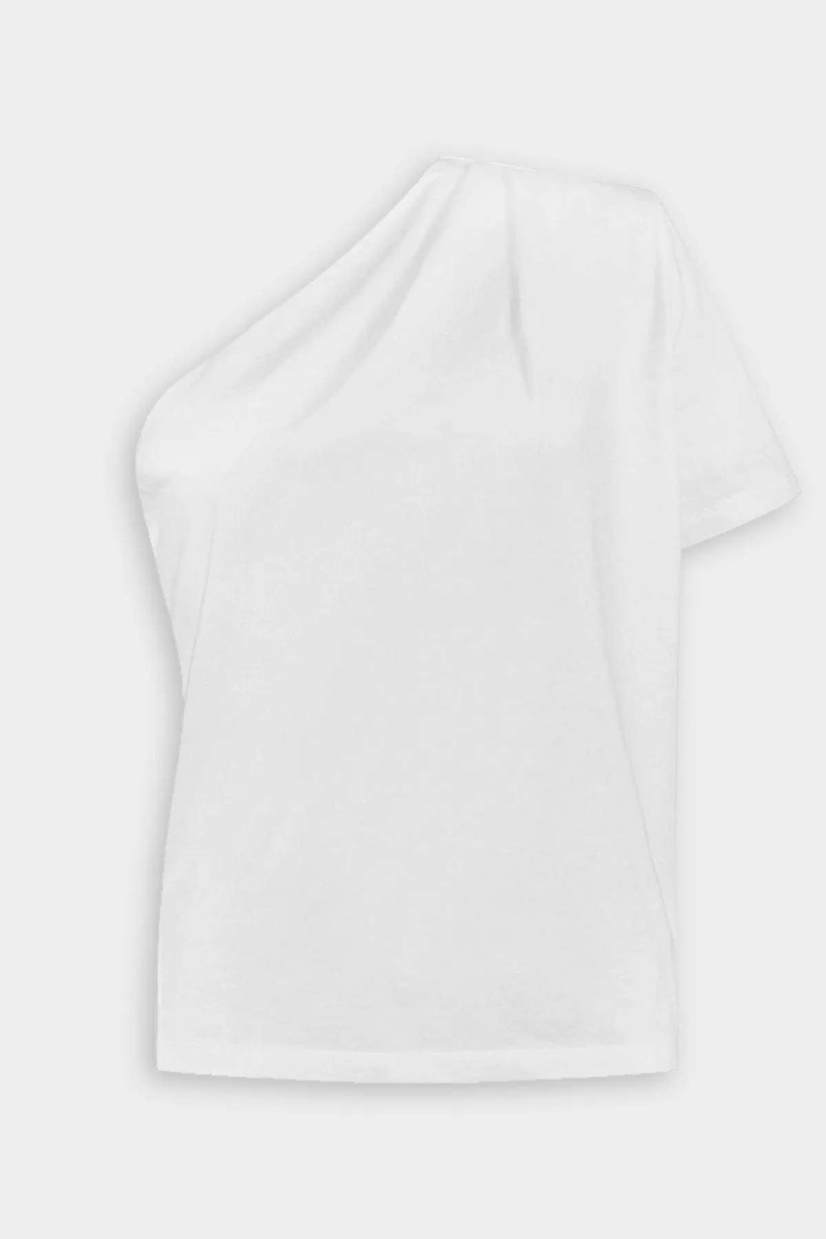 Tartu One Shoulder T-Shirt in White