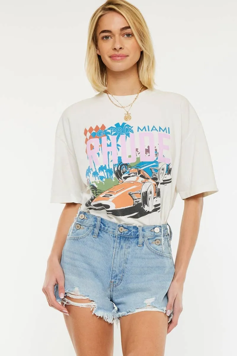 The Arlowe Distressed Shorts
