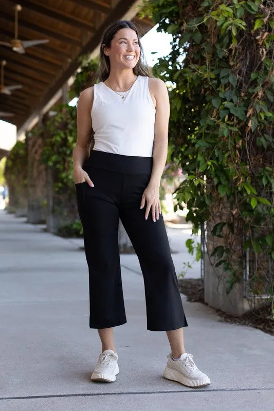 The Gabriella - High Waisted Gaucho Pants