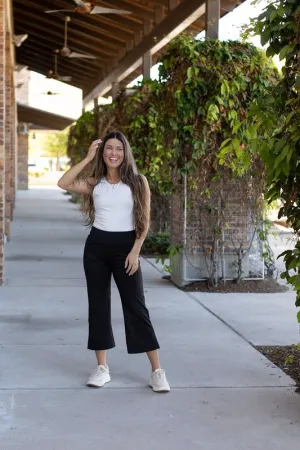 The Gabriella - High Waisted Gaucho Pants