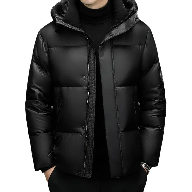 Thickened and Windproof Puffed Down Jacket