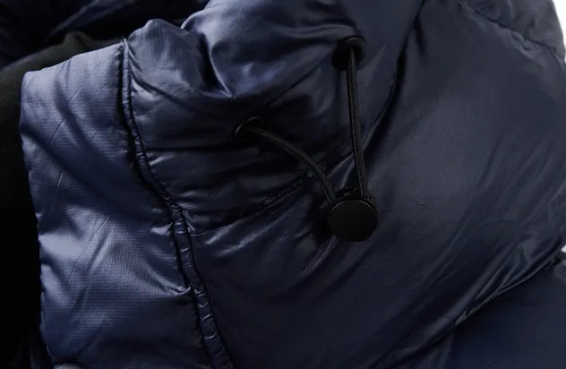 Thickened and Windproof Puffed Down Jacket