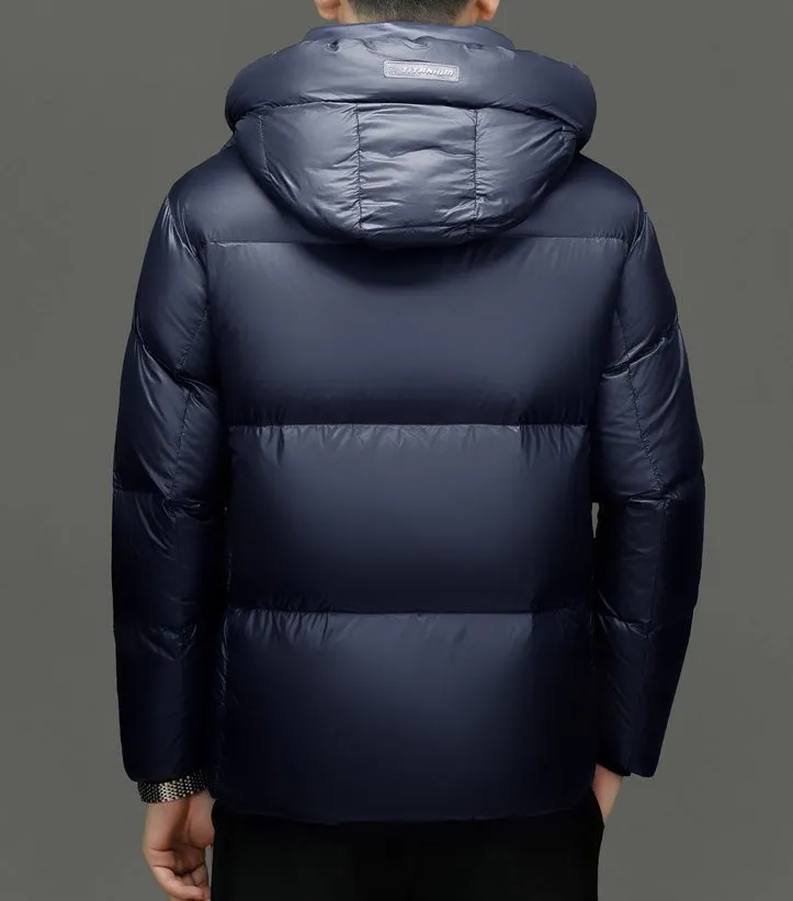 Thickened and Windproof Puffed Down Jacket