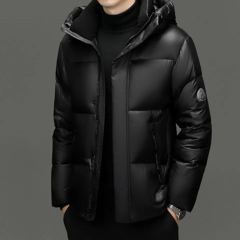 Thickened and Windproof Puffed Down Jacket