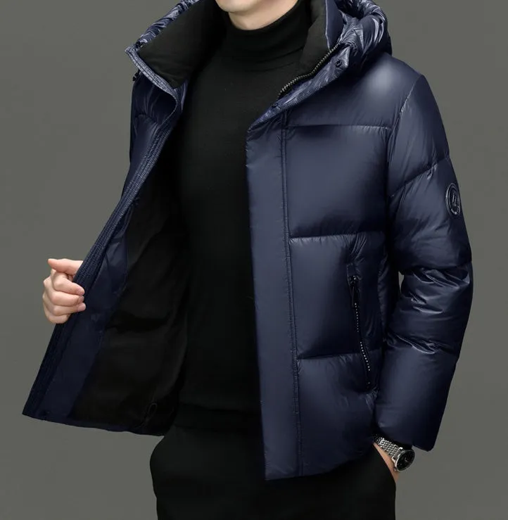 Thickened and Windproof Puffed Down Jacket