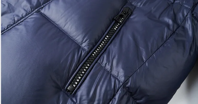 Thickened and Windproof Puffed Down Jacket