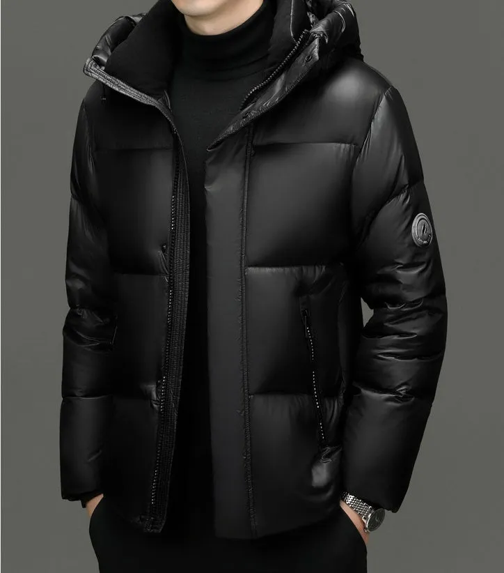 Thickened and Windproof Puffed Down Jacket