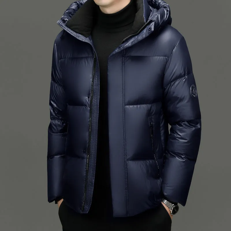 Thickened and Windproof Puffed Down Jacket