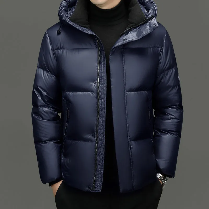 Thickened and Windproof Puffed Down Jacket