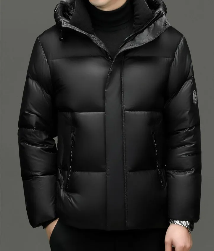 Thickened and Windproof Puffed Down Jacket