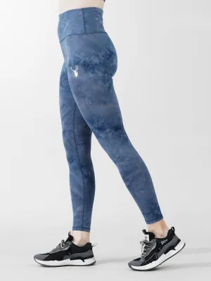 Tie & Dye Legging in Blue