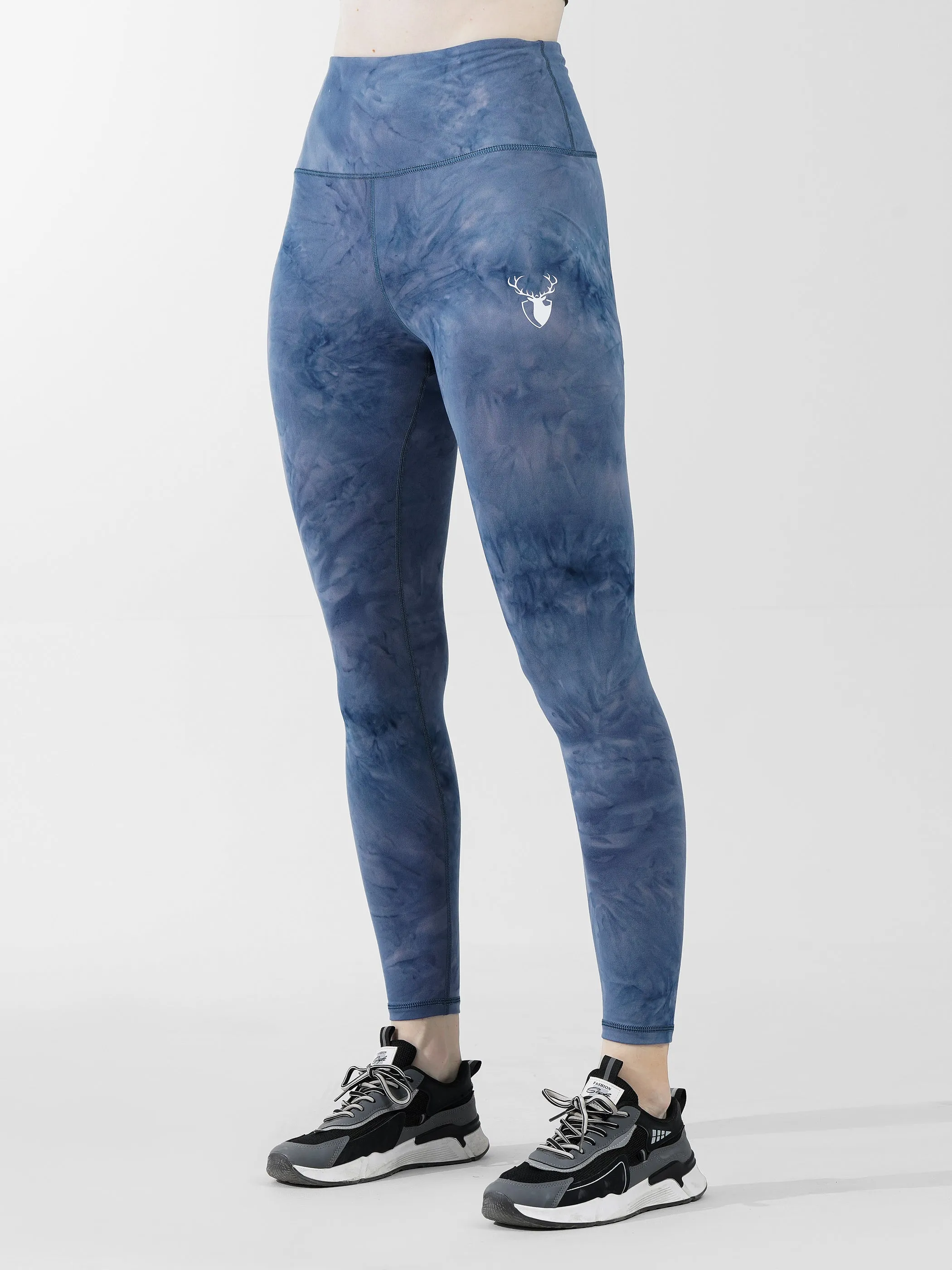 Tie & Dye Legging in Blue