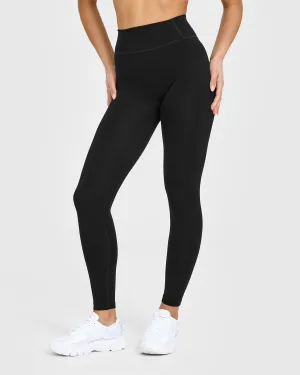 Timeless High Waisted Leggings | Black