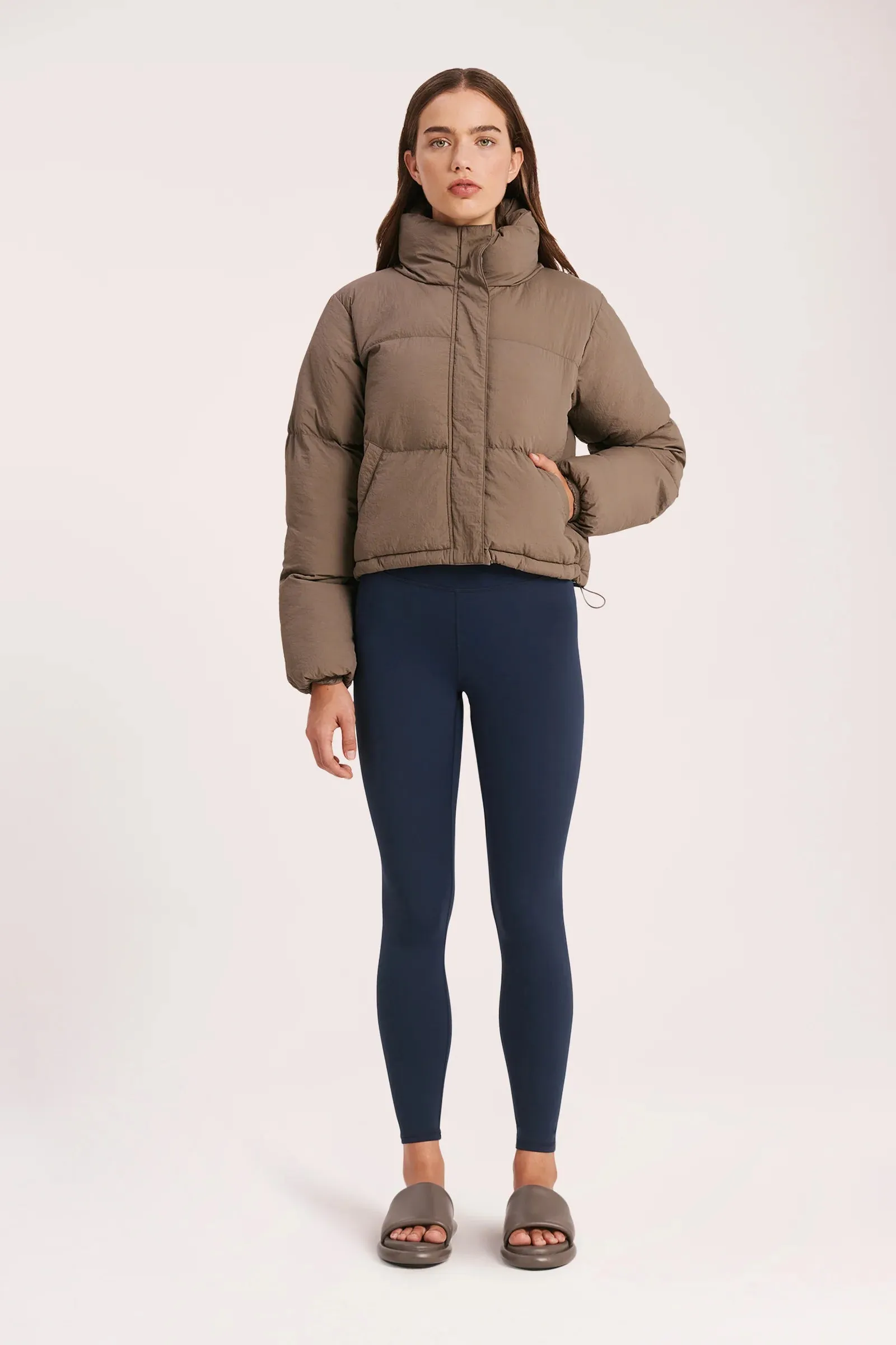 Topher Puffer Jacket Ash