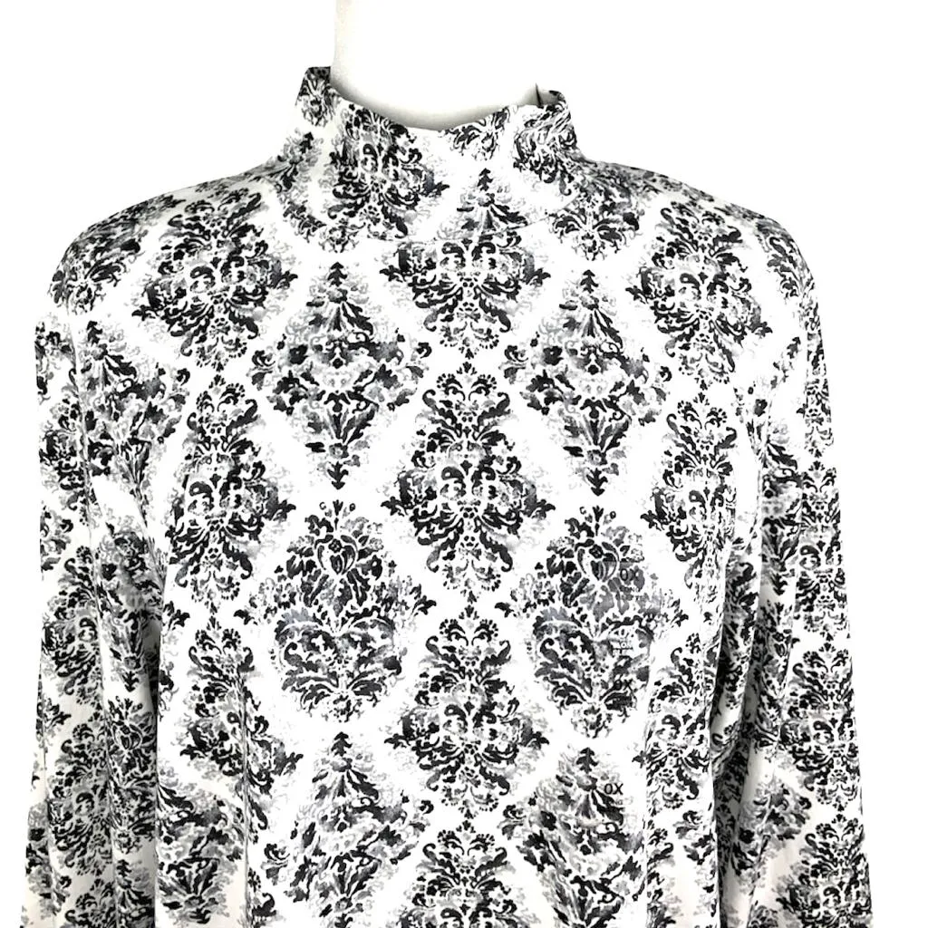 Tops Long Sleeve Mock Neck Women's Sweaters