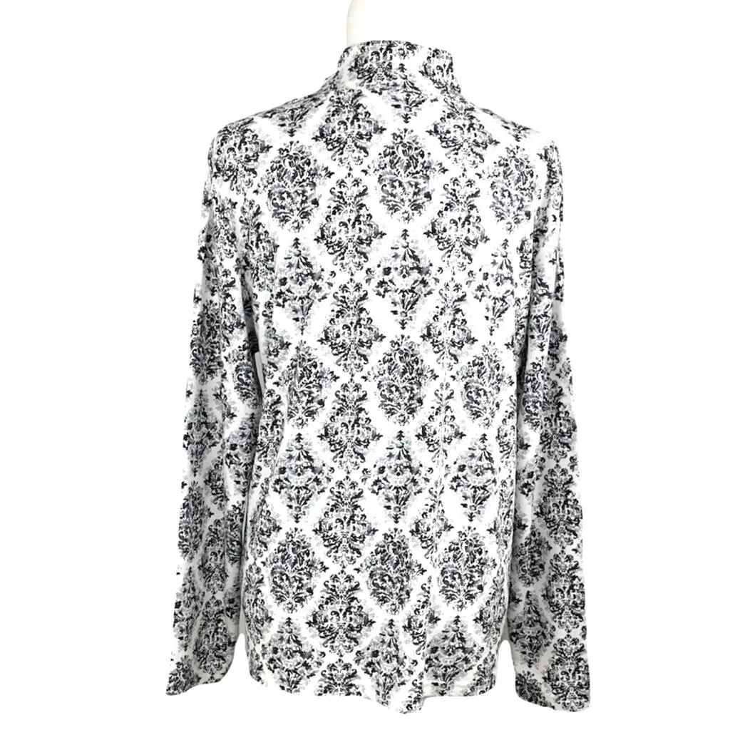 Tops Long Sleeve Mock Neck Women's Sweaters