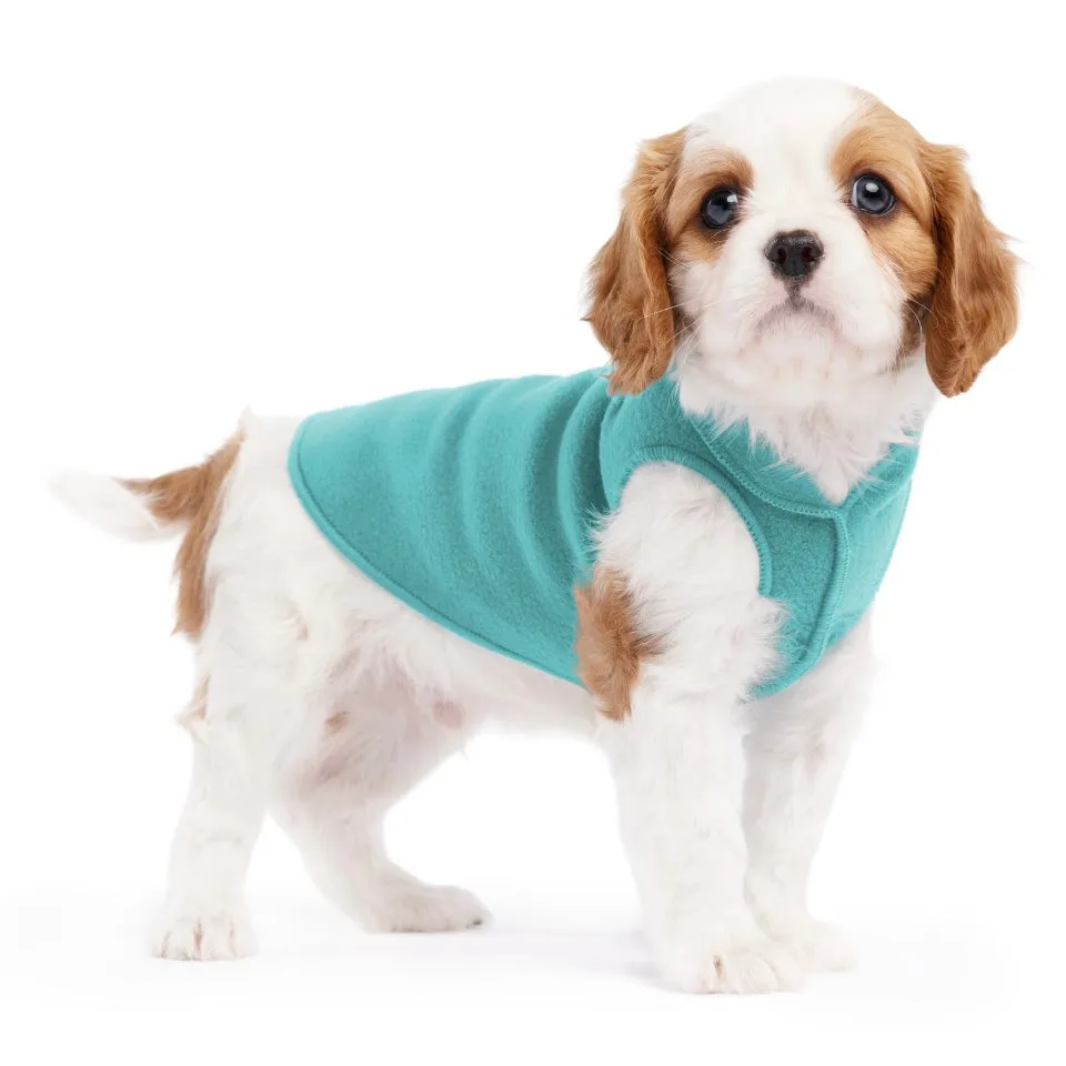 turquoise stretch fleece