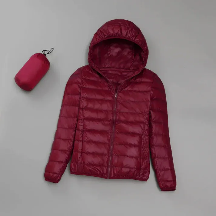 Ultralight quilted jacket - marina