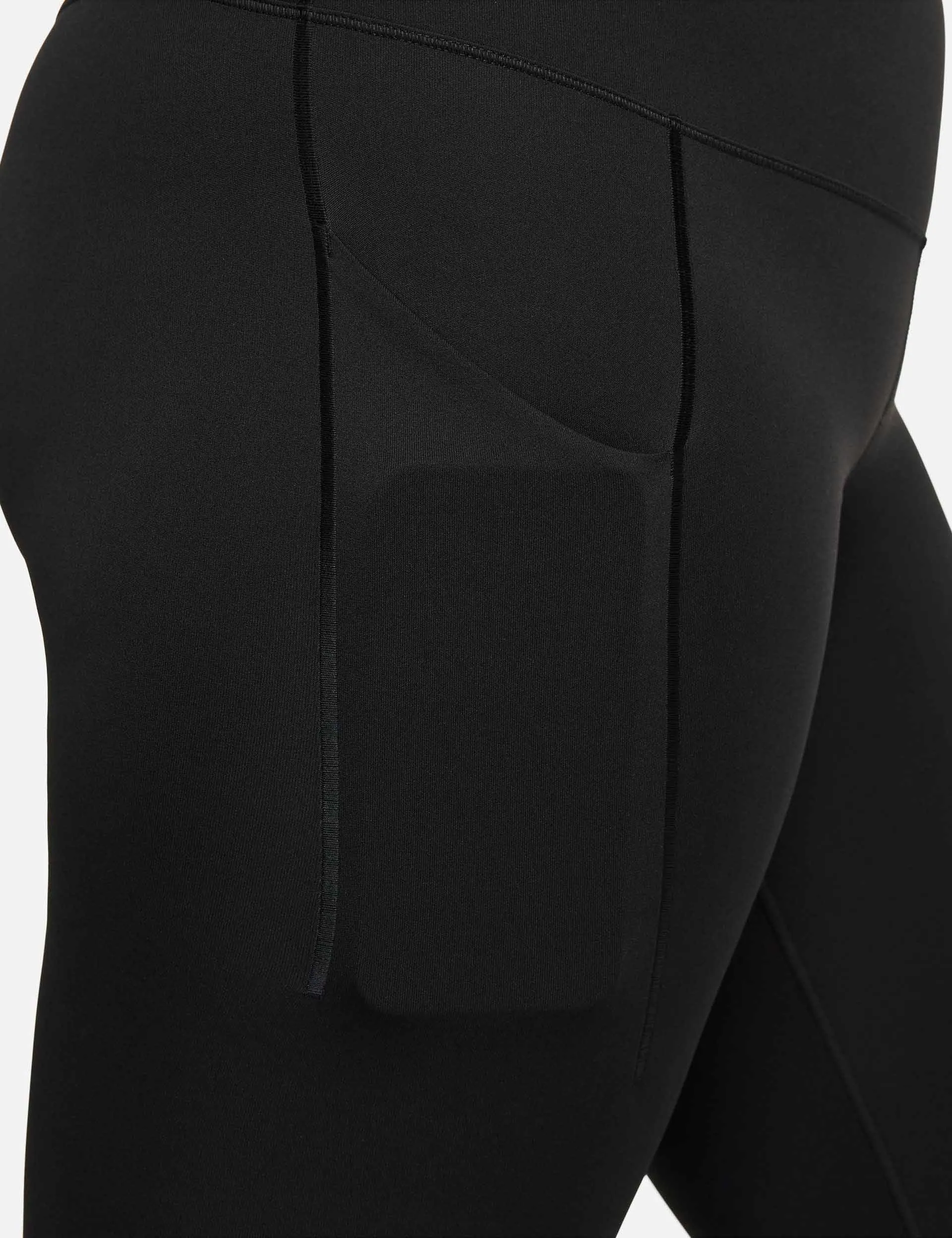 Universa High Waisted 7/8 Leggings - Black