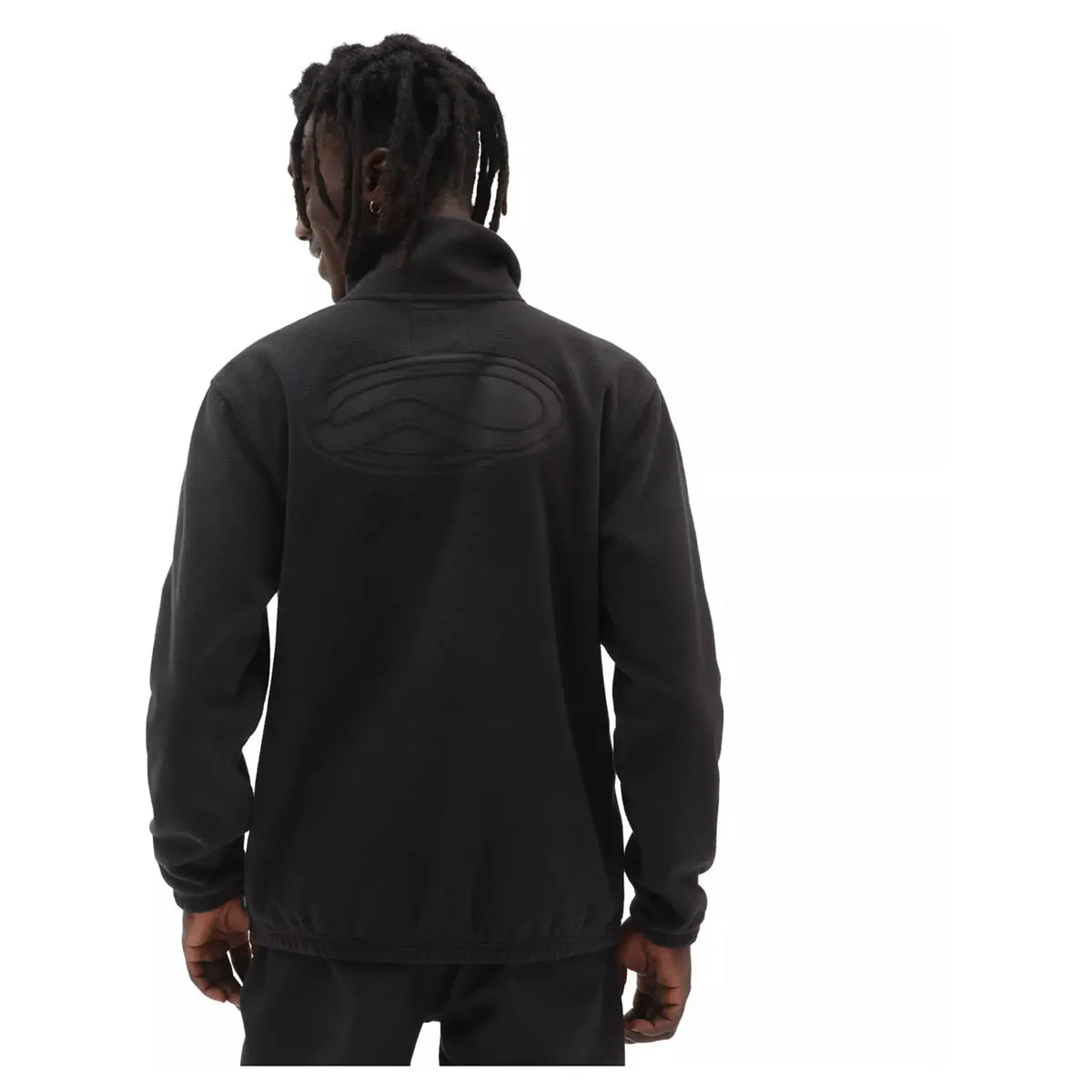 Vans Polar Fleece Front Zip - Black