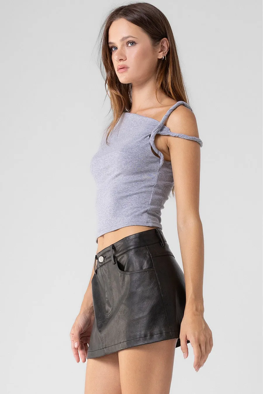 Veronica Twist Shoulder Top