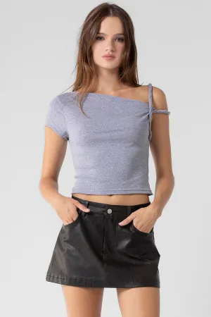 Veronica Twist Shoulder Top