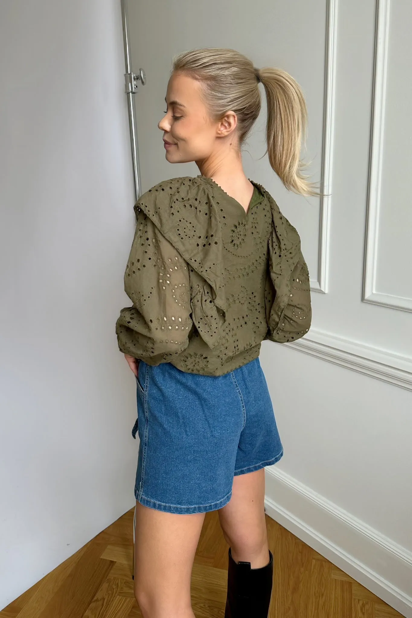 VIFo Shorts - Medium Blå Denim