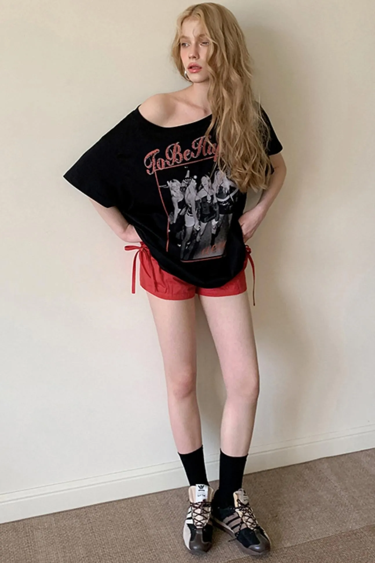 Vintage Off-Shoulder Tee