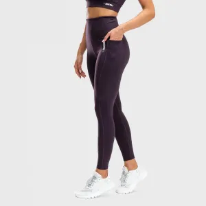 We Rise High-Waisted Leggings - Dökkfjólubláar