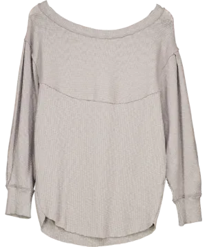 We The Free Grey Pullover Sweater UK S