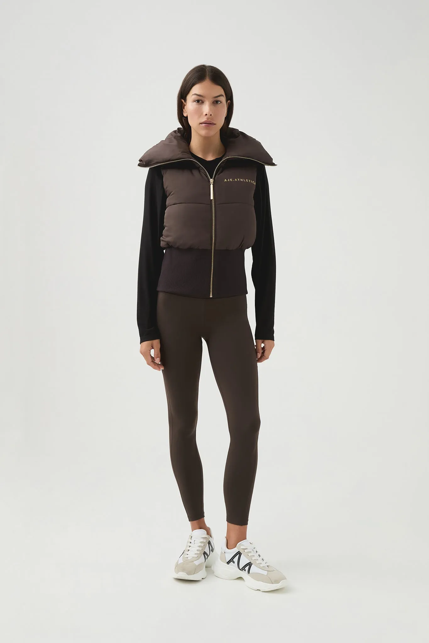 Wide Rib Puffer Vest 793