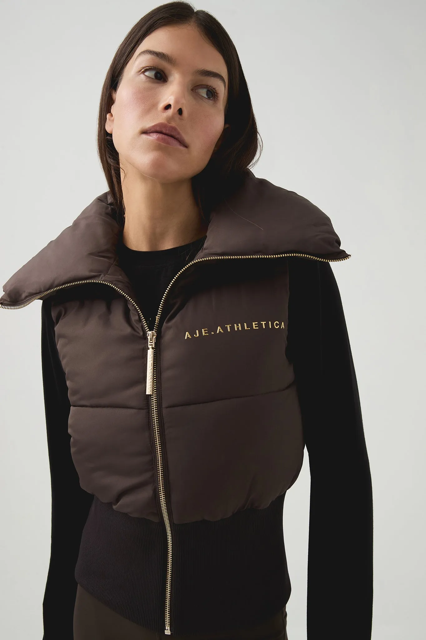 Wide Rib Puffer Vest 793