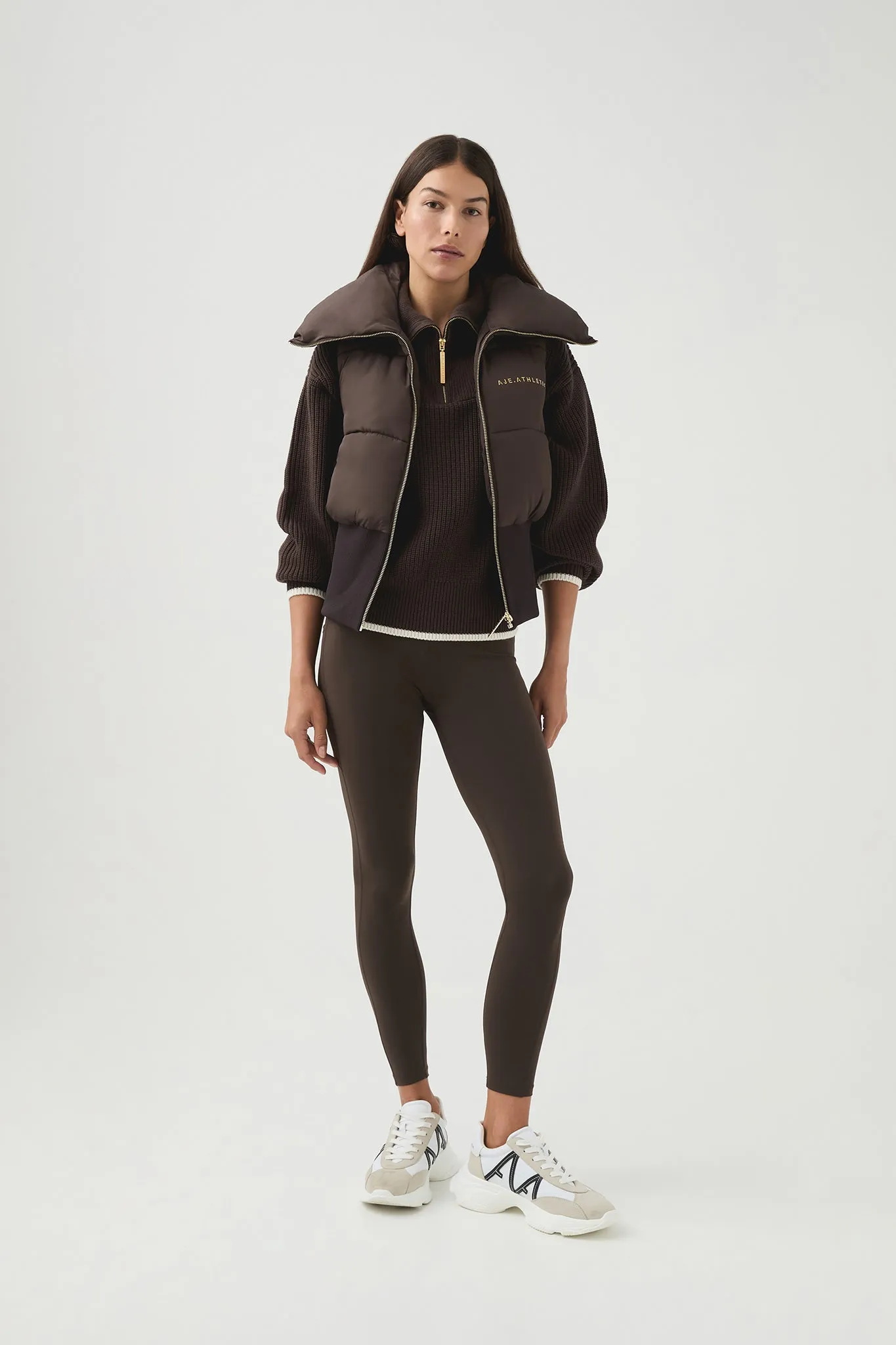 Wide Rib Puffer Vest 793