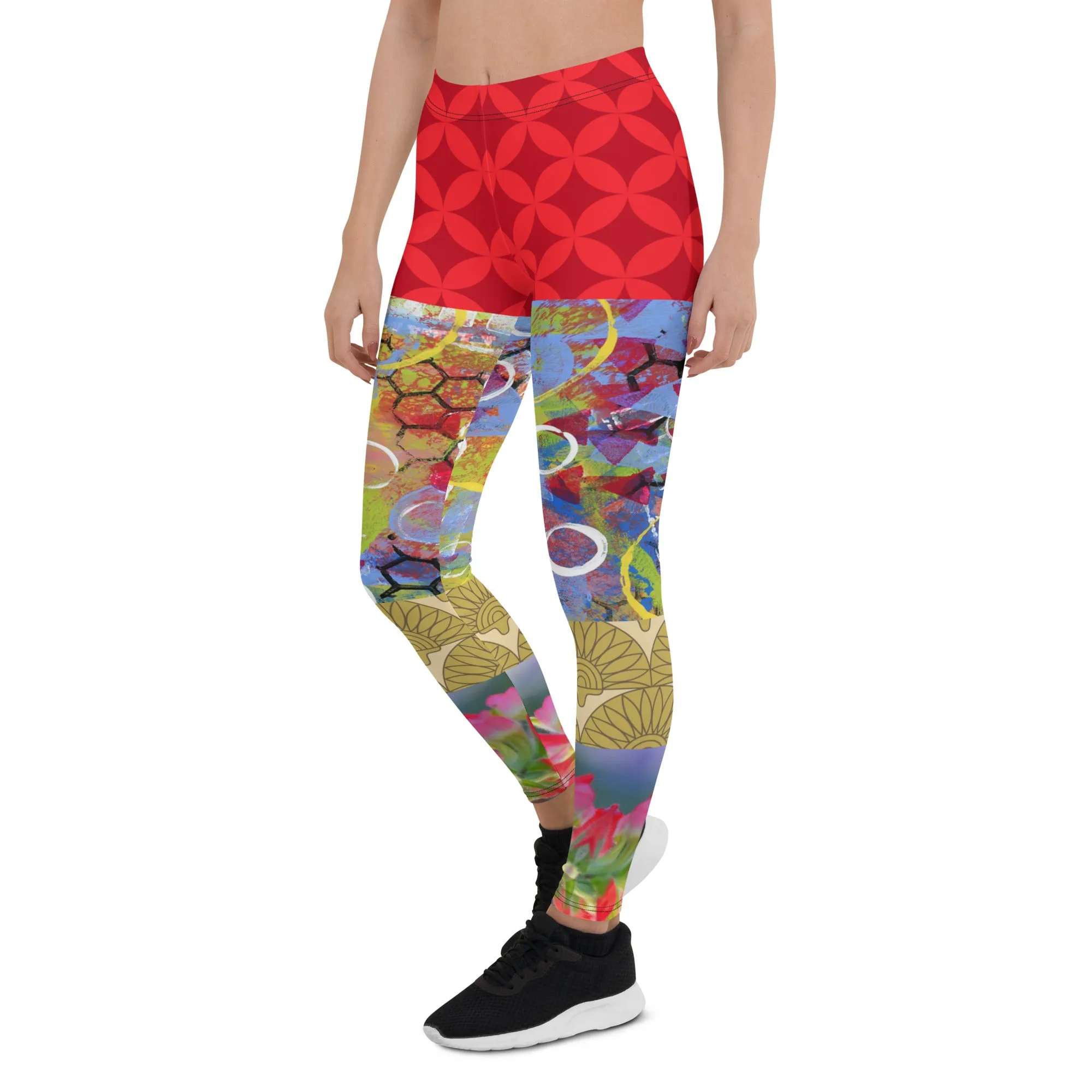 Winter Jubilee Ruby Red Leggings