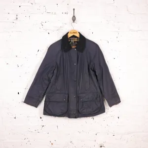 Women's Barbour Beadnell Wax Jacket - Blue - Women's M