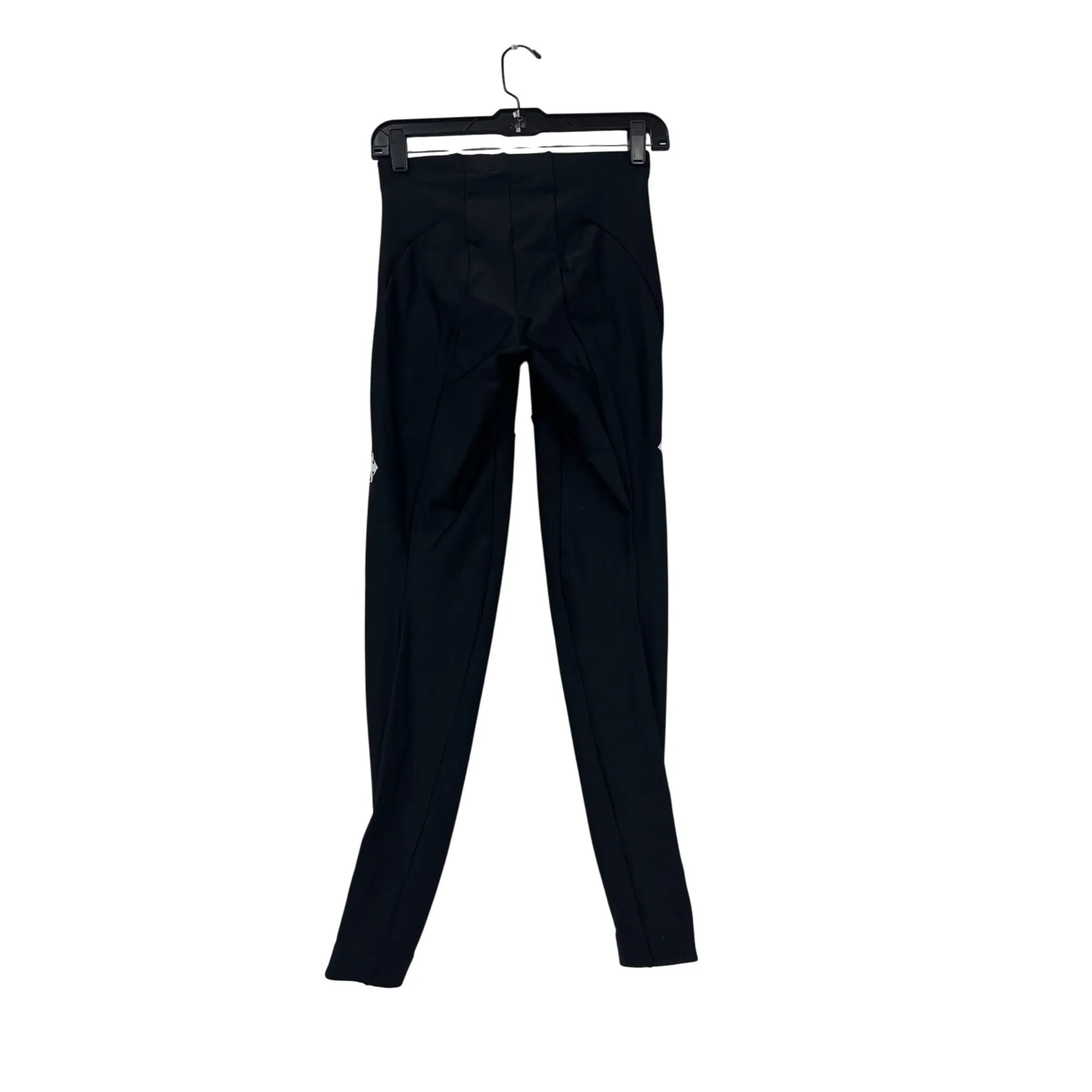 Womens Descente Black Athletic Leggings Large #8129