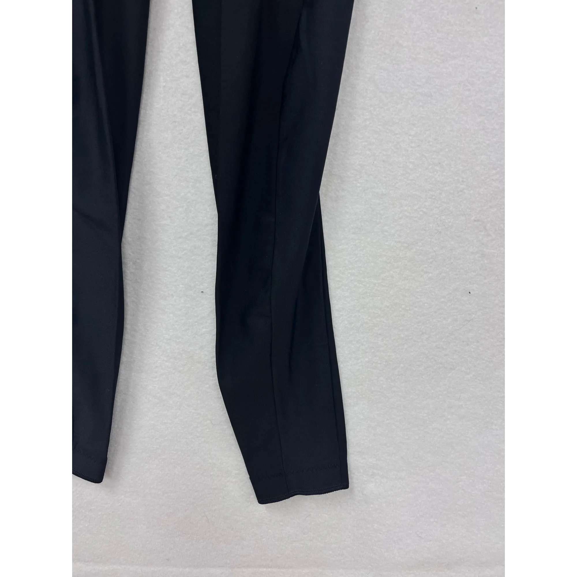 Womens Descente Black Athletic Leggings Large #8129