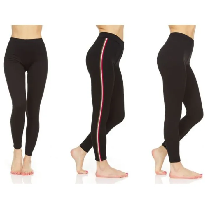 Women's Everyday Stretch Slimming Leggings (3-Pack)