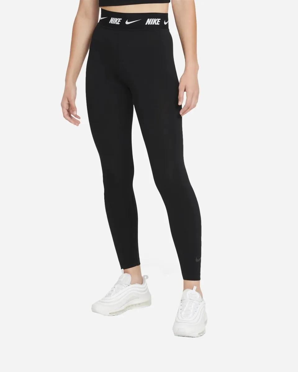 Women's High-Waisted Leggings - Black