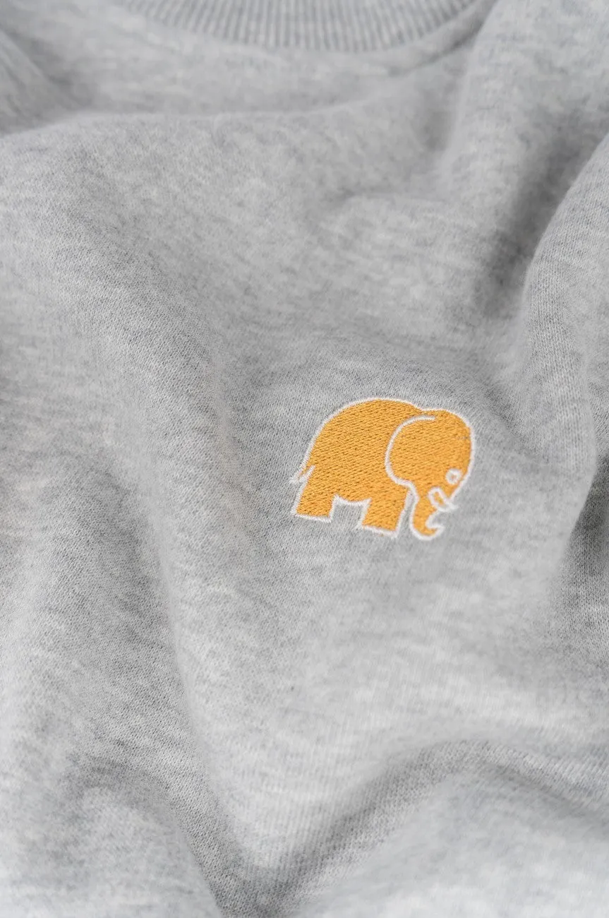 Women's Organic Essential Sweater Heather Grey