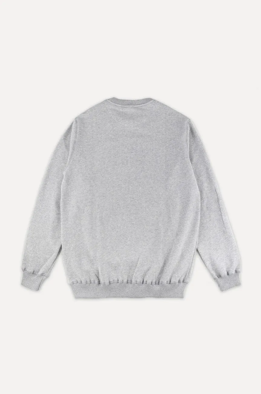 Women's Organic Essential Sweater Heather Grey