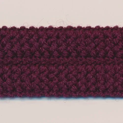 Wool Knit Binder Tape #20 Bordeaux