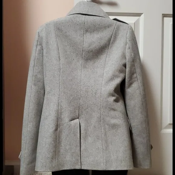 Wool Speckled Pea Coat