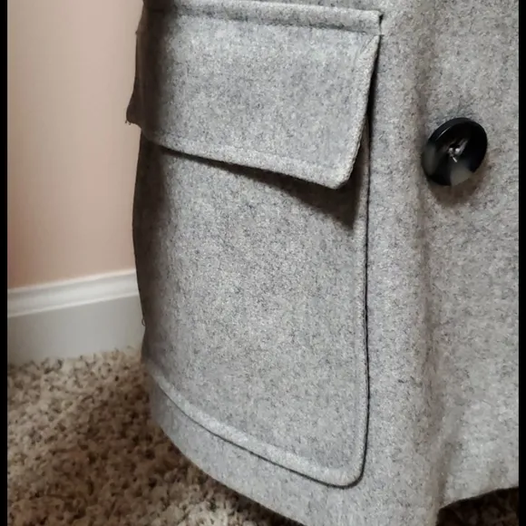 Wool Speckled Pea Coat