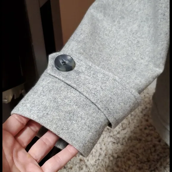 Wool Speckled Pea Coat