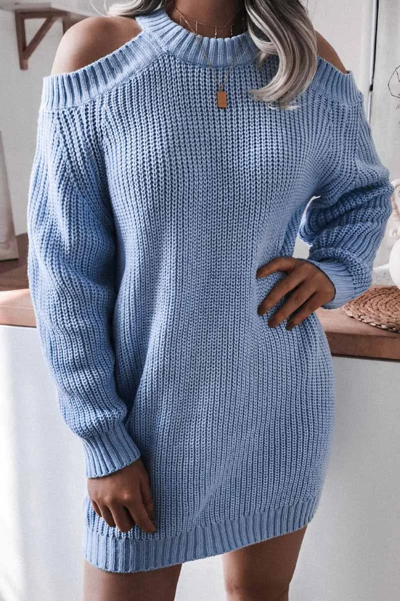 Xieyinshe Xieyinshe Loose Off-Shoulder Long Sleeves Tops