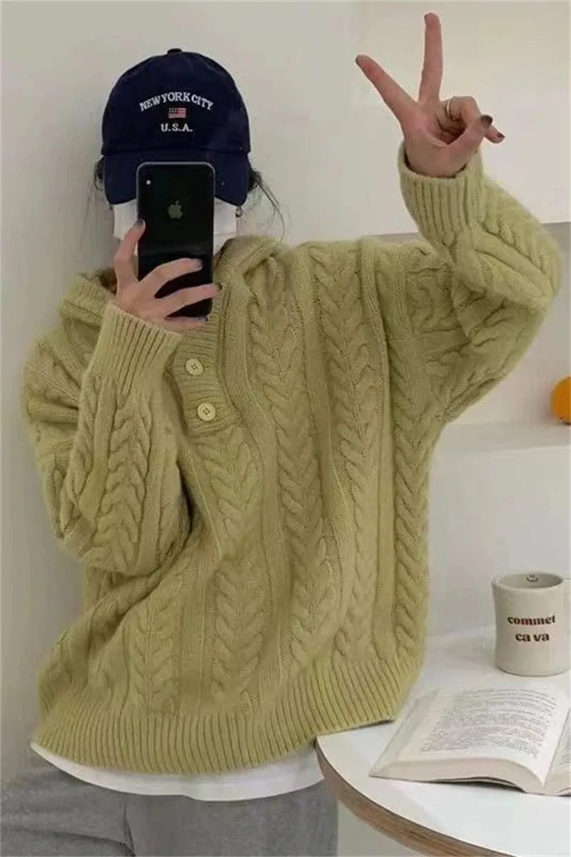 Y2K Knitting Pullover