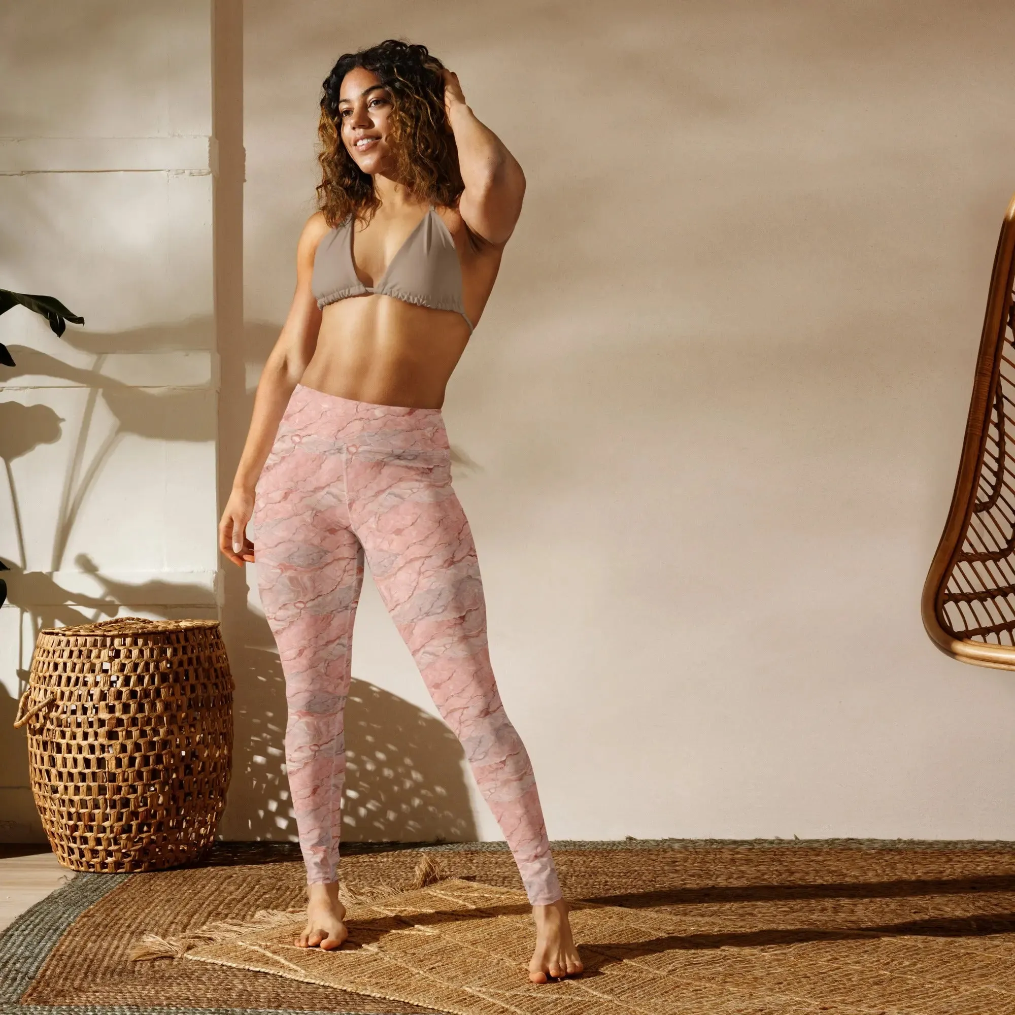 Yoga Leggings Rosa Antica